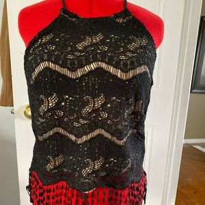 🌸3/$20🌸Black lace cami